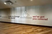 Transforming Ascension Coffee In Plano, TX With Stunning Wall Graphics