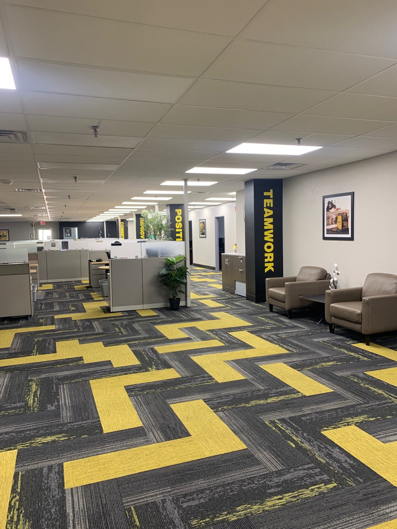 Showcase Your Company Values With Vinyl Lettering – ESAB In Denton, TX