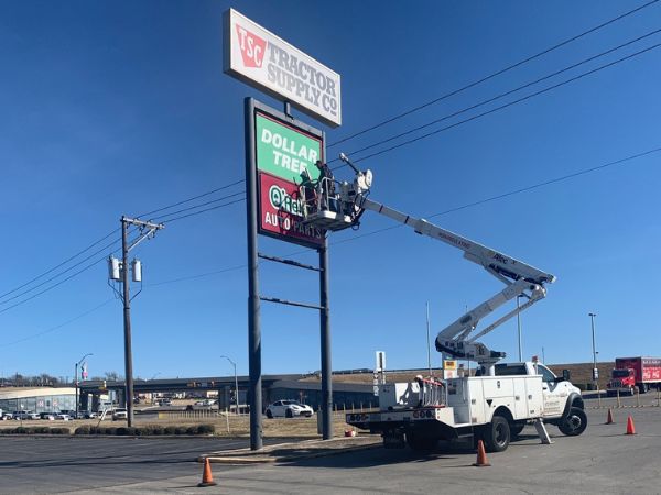 Transformative Pole Sign Refacing Project