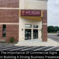 The Importance Of Commercial Signs In Building A Strong Business Presence